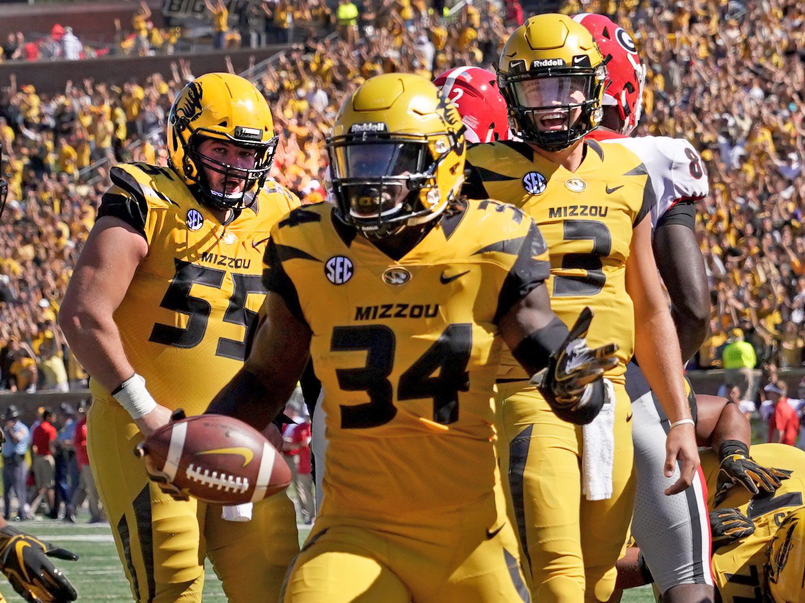 Missouri loses to No. 2 Georgia 43-29